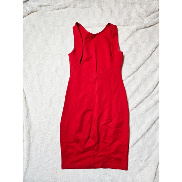 Lulu's | Red Backless Dress - Picture 6 of 8